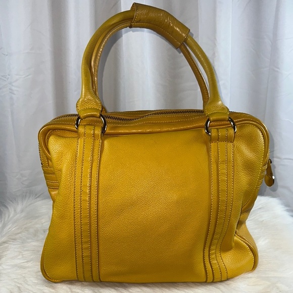 Marc By Marc Jacobs Yellow Leather Satchel - Picture 7 of 15